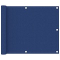 vidaXL, vidaXL Balkon-Sichtschutz Blau 75x300 cm Oxford-Gewebe