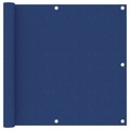 vidaXL, vidaXL Balkon-Sichtschutz Blau 90x300 cm Oxford-Gewebe