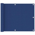 vidaXL, vidaXL Balkon-Sichtschutz Blau 75x400 cm Oxford-Gewebe