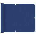 vidaXL, vidaXL Balkon-Sichtschutz Blau 75x600 cm Oxford-Gewebe