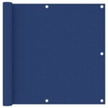 vidaXL, vidaXL Balkon-Sichtschutz Blau 90x600 cm Oxford-Gewebe