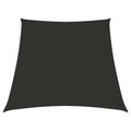 vidaXL, vidaXL Sonnensegel Oxford-Gewebe Trapezförmig 4/5x3 m Anthrazit