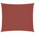 vidaXL, vidaXL Sonnensegel Oxford-Gewebe Rechteckig 2x2,5 m Terrakottarot