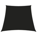 vidaXL, vidaXL Sonnensegel Oxford-Gewebe Trapezförmig 3/4x2 m Schwarz