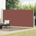 vidaXL, vidaXL Ausziehbare Seitenmarkise 180x500 cm Braun