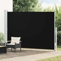 vidaXL, vidaXL Seitenmarkise Ausziehbar 200x300 cm Schwarz