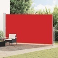 vidaXL, vidaXL Seitenmarkise Ausziehbar 200x500 cm Rot