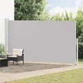 vidaXL, vidaXL Seitenmarkise Ausziehbar 200x500 cm Grau