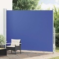 vidaXL, vidaXL Seitenmarkise Ausziehbar 220x300 cm Blau