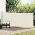 vidaXL, vidaXL Ausziehbare Seitenmarkise 600x160 cm Creme