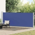 vidaXL, vidaXL Ausziehbare Seitenmarkise 600x160 cm Blau