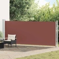 vidaXL, vidaXL Ausziehbare Seitenmarkise 600x160 cm Braun