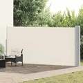vidaXL, vidaXL Ausziehbare Seitenmarkise 170x1200 cm Creme