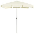 vidaXL, vidaXL Strandschirm Sandgelb 180x120 cm