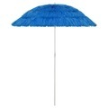vidaXL, vidaXL Strandschirm Blau 180 cm