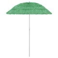 vidaXL, vidaXL Strandschirm Grün 180 cm