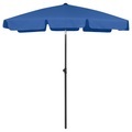 vidaXL, vidaXL Strandschirm Azurblau 180x120 cm