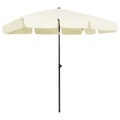 vidaXL, vidaXL Strandschirm Sandgelb 200x125 cm