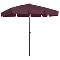 vidaXL, vidaXL Strandschirm Bordeauxrot 200x125 cm