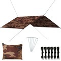 vidaXL, vidaXL Outdoor Tarp 4x4 m Camouflage