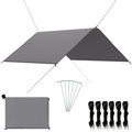 vidaXL, vidaXL Outdoor Tarp 3x2,85 m Grau