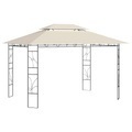 vidaXL, vidaXL Pavillon 4x3x2,7 m Creme 160 g/m²