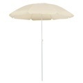 vidaXL, vidaXL Sonnenschirm mit Stahlmast Sandfarben 180 cm