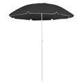 vidaXL, vidaXL Sonnenschirm mit Stahlmast Anthrazit 180 cm