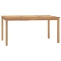 vidaXL, vidaXL Garten-Esstisch 160x80x77 cm Teak Massivholz
