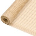 vidaXL, vidaXL Zaunblende Beige 1x50 m HDPE 75 g/m²