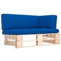 vidaXL, vidaXL Garten-Paletten-Ecksofa Imprägniertes Kiefernholz