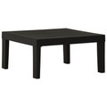 vidaXL, vidaXL Lounge-Gartentisch Kunststoff Grau