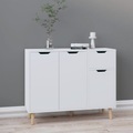 vidaXL, vidaXL Sideboard Weiß 90x30x72 cm Holzwerkstoff