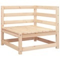 vidaXL, vidaXL Garten-Ecksofa Kiefer Massivholz