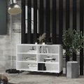 vidaXL, vidaXL Sideboard Weiß 103,5x35x70 cm Spanplatte