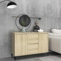 vidaXL, vidaXL Sideboard Sonoma-Eiche 104x35x70 cm Spanplatte
