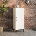 vidaXL, vidaXL Sideboard Hochglanz-Weiß 34,5x34x90 cm Holzwerkstoff