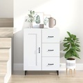 vidaXL, vidaXL Sideboard Weiß 69,5x34x90 cm Holzwerkstoff