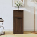 vidaXL, vidaXL Sideboard Braun Eichen-Optik 30x30x70 cm Holzwerkstoff