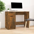 vidaXL, vidaXL Schreibtisch Räuchereiche 100x50x75 cm Holzwerkstoff