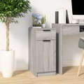 vidaXL, vidaXL Schreibtischschrank Grau Sonoma 33,5x50x75 cm Holzwerkstoff