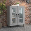 vidaXL, vidaXL Sideboard Grau Sonoma 69,5x34x90 cm Holzwerkstoff
