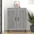 vidaXL, vidaXL Sideboard Grau Sonoma 69,5x34x90 cm Holzwerkstoff