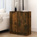 vidaXL, vidaXL Sideboards 2 Stk. Räuchereiche 30x30x70 cm Holzwerkstoff