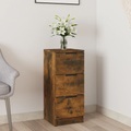 vidaXL, vidaXL Sideboard Räuchereiche 30x30x70 cm Holzwerkstoff