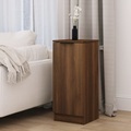 vidaXL, vidaXL Sideboard Braun Eichen-Optik 30x30x70 cm Holzwerkstoff