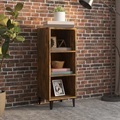 vidaXL, vidaXL Sideboard Räuchereiche 34,5x32,5x90 cm Holzwerkstoff