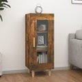 vidaXL, vidaXL Sideboard Räuchereiche 34,5x34x90 cm Holzwerkstoff