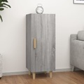 vidaXL, vidaXL Sideboard Grau Sonoma 34,5x34x90 cm Holzwerkstoff