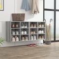 vidaXL, vidaXL Schuhregale 2 Stk. Grau Sonoma 52,5x30x50 cm